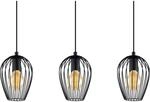 Eglo Pendelleuchte Newtown Schwarz 3-flammig