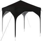 vidaXL Pop-Up Partyzelt 194 x 194 x 245 cm Schwarz 42019821