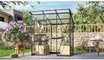 Vitavia Gew&auml;chshaus Palma 3250 ESG/HKP Schwarz 3,2 m&sup2; inkl. Fundamentrahmen