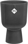 Elho Blumentopf Vibes Fold Coupe &Oslash; 14 cm Anthrazit
