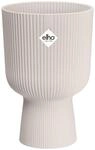 Elho Blumentopf Vibes Fold Coupe &Oslash; 14 cm Leinenwei&szlig;