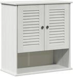 vidaXL Badezimmerschrank VIGO Wei&szlig; und Antikwei&szlig; 67,5 x 34 x 71,5 cm 4019124