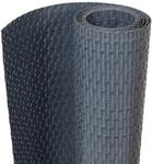 vidaXL Balkon-Sichtschutz Anthrazit 500x100 cm Poly Rattan 156243
