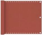 vidaXL Balkon-Sichtschutz Terracotta-Rot 75x300 cm HDPE 310944