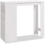 Homestyle4u Bartisch Tresentisch Wei&szlig; 2530