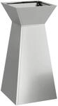 vidaXL S&auml;ulen Pflanzer Silber 35 x 35 x 73 cm 873848