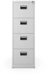 Jan Nowak Aktenschrank mit 4 Schubladen SARA V4 132 x 46 x 62 cm Grau