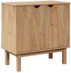 vidaXL Flurschrank OTTA 75x40x75 cm Massivholz Kiefer 4013461