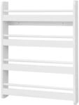 SoBuy Kinderregal B&uuml;cherregal Wandregal H&auml;ngeregal Wei&szlig; KMB08-K-W