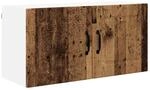 vidaXL K&uuml;chenwandschrank mit T&uuml;r Altholz 80 x 31 x 40 cm Holzwerkstoff 885293