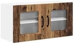 vidaXL K&uuml;chenwandschrank mit T&uuml;r Altholz 80 x 31 x 40 cm Holzwerkstoff 884602