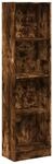 vidaXL B&uuml;cherregal R&auml;uchereiche 40x24x176 cm Holzwerkstoff 857796