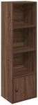 vidaXL B&uuml;cherregal Braun Eichen-Optik 31x24x102 cm Holzwerkstoff 860343