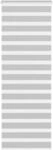 vidaXL Doppelrollo Hellgrau 90x200 cm Stoffbreite 85,9 cm Polyester 4014467