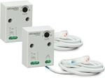 Oktaplex Rosa Mini-Einbau-D&auml;mmerungssensor 2er Set Wei&szlig; IP65