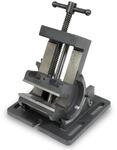 EBERTH Maschinenschraubstock 90 Grad Max Spannbreite 105 mm Backenbreite 100 mm