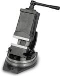 EBERTH Maschinenschraubstock 90 Grad Max Spannbreite 80 mm Backenbreite 100 mm