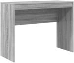 vidaXL Schreibtisch Grau Sonoma 100 x 40 x 76 cm Holzwerkstoff 869407