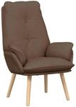 vidaXL Relaxsessel Braun 69 x 74 x 93 cm Stoff 42001854