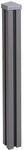 MCW WPC-Pfosten Savoie-WPC-Zaun Pfeiler Pfahl Stecksystem - 98cm Grau