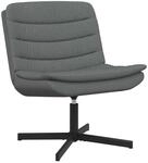 vidaXL Drehstuhl Dunkelgrau 63 x 75 x 76 cm Stoff 42007351