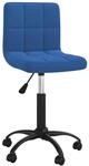 vidaXL Esszimmerstuhl Drehbar Blau Samt 3087600