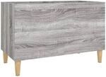 vidaXL Plattenschrank Grau Sonoma 74,5x38x48 cm Holzwerkstoff 831963
