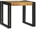 vidaXL Couchtisch 2 Stk Braun 48 x 40 x 40 cm Massivholz Mango 4104721