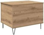vidaXL Couchtisch Artisan-Eiche 60 x 44,5 x 45 cm Holzwerkstoff 882670