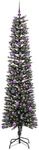 vidaXL K&uuml;nstlicher Weihnachtsbaum mit 300 LEDs Gr&uuml;n 58 x 58 x 210 cm 3395958