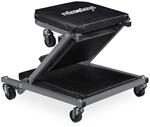 Relaxdays Montagerollbrett Stahl Schwarz Grau 2 in 1 Drehbar Belastbar 91 cm x 41 cm