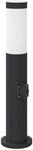 vidaXL Pollerleuchte mit Auslass 50 cm Edelstahl IP44 4006035