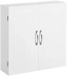 Vasagle Wandschrank 18 cm x 60 cm x 60 cm Wei&szlig;