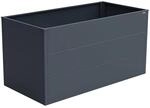 weka Metall-Hochbeet Gary L, 150 x 75 x 77 cm, Metall, Anthrazit