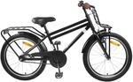 vidaXL Kinderfahrrad 18 Zoll f&uuml;r 5-7 Jahre Alt Schwarz 42009280