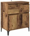 vidaXL Sideboard Altholz 60 x 35 x 70 cm Verbundholz und Eisen 881218