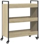 vidaXL K&uuml;chenwagen Sonoma-Eiche 70x30x82 cm Holzwerkstoff 842317