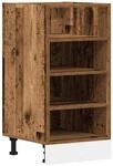 vidaXL Unterschrank Riga Altholz-Optik 40x44,5x81,5 cm Holzwerkstoff 854209