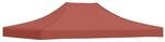 vidaXL Partyzelt-Dach 4,5x3 m Terrakotta-Rot 270 g/m&sup2; 315372