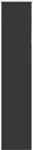 vidaXL Verdunkelungsrollo Schwarz 45x210 cm Stoffbreite 40,7 cm 4010909
