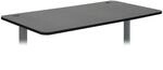MCW Schreibtischplatte D40 160x80cm Schwarz
