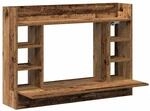 vidaXL Wandtisch mit Regal Altholz 105 x 48 x 75 cm Holzwerkstoff 869192