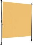 vidaXL Outdoor Rollo Sand 150 x 270 cm 42037131