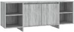 vidaXL TV-Schrank Grau Sonoma 130x35x50 cm Holzwerkstoff
