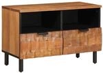 vidaXL TV-Schr&auml;nk mit Regal Akazienbraune Oberfl&auml;che 70 x 33 x 46 cm 4017901