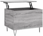 vidaXL Couchtisch Grau Sonoma 60x44,5x45 cm Holzwerkstoff Modell 4