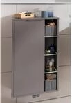 Fackelmann Fach-Midischrank B.Paris Links 47 cm Cubanit Grau