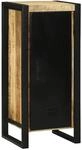 vidaXL Badezimmerschrank Braun 40 x 35 x 90 cm Massivholz Mango 4013613