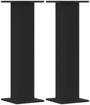 vidaXL Pflanzenst&auml;nder 2 Stk Schwarz 30x30x95 cm Holzwerkstoff 3307874