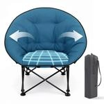 Sekey Moonchair XXL Campingstuhl Faltbar Sessel 140KG Klappstuhl Gepolstert